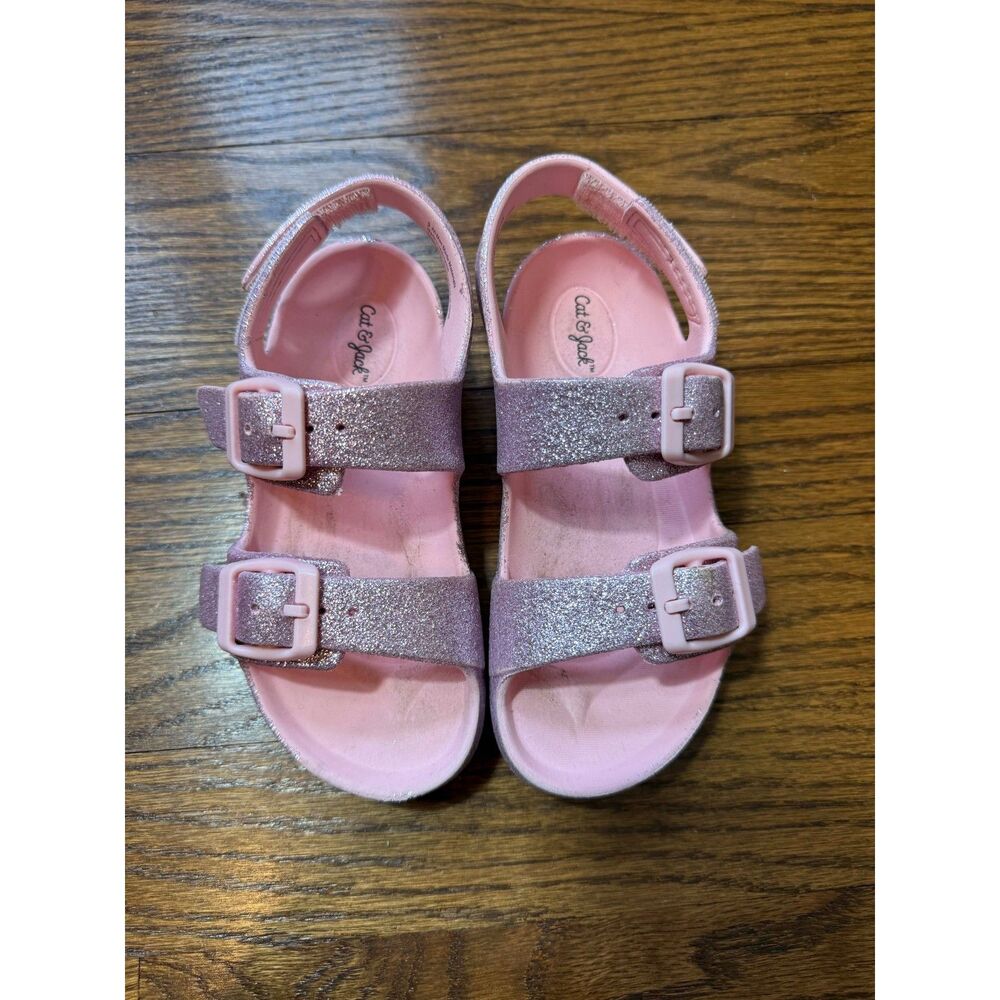 Lot (11) Toddler Girl Size 9 Shoes Sandal Winter Boots Sorel Cat & Jack Tap Shoe - Picture 13 of 16